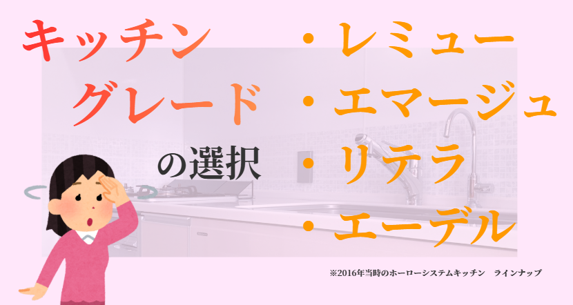 キッチングレードの選択