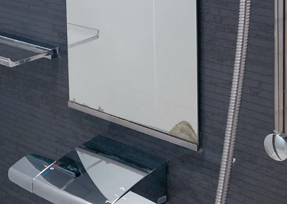 クリアミラーの浸食