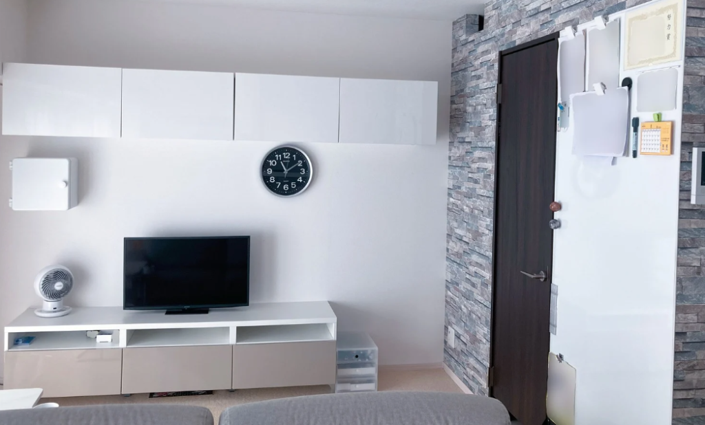 書類問題を解決したリビング