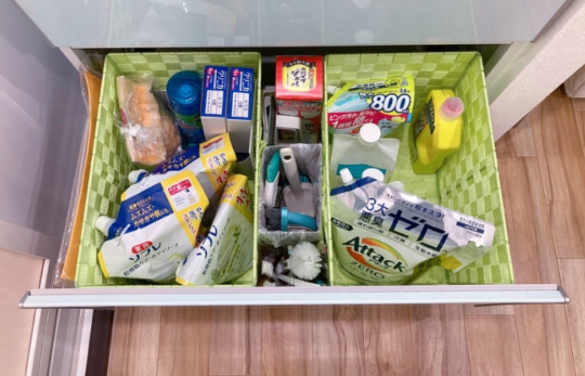 下段はストック専用置場