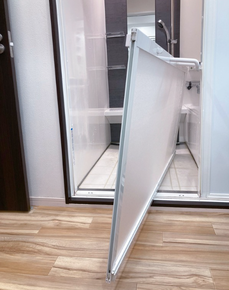 はじめて外した引き戸