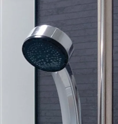 シャワーヘッドのカリカリ