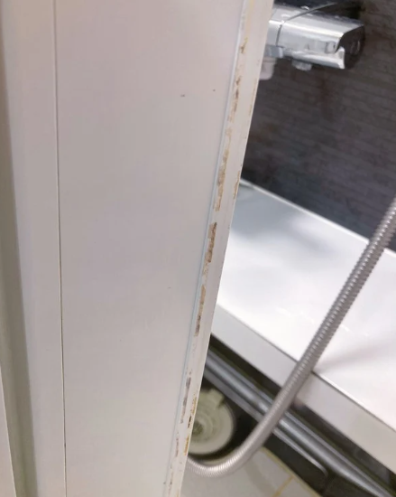 引き戸下のカリカリ
(取れたよ)