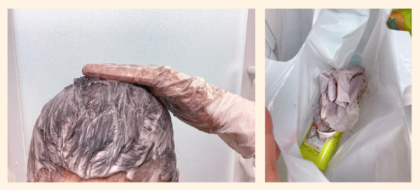 お風呂で白髪染めてる
1~2カ月ごと