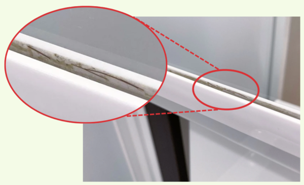 すき間のよごれ