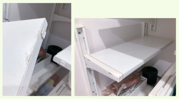 劣化がはげしかった洗面のと交換