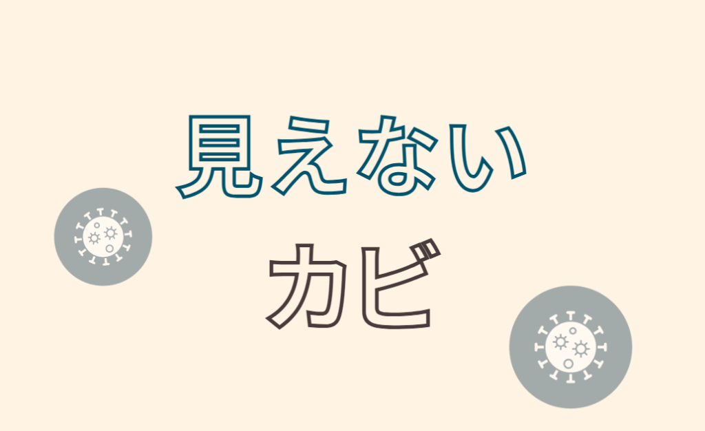 見えない部分のカビ