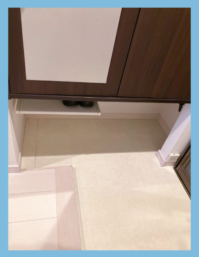 玄関収納:下53cmカット