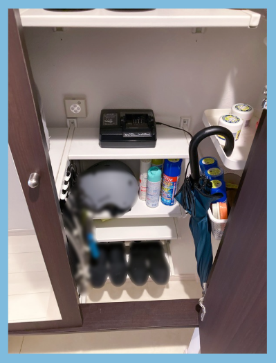 下3段:細々したもの
上3段:靴