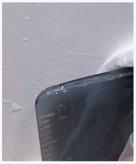 カリカリ落としに使ってる定規